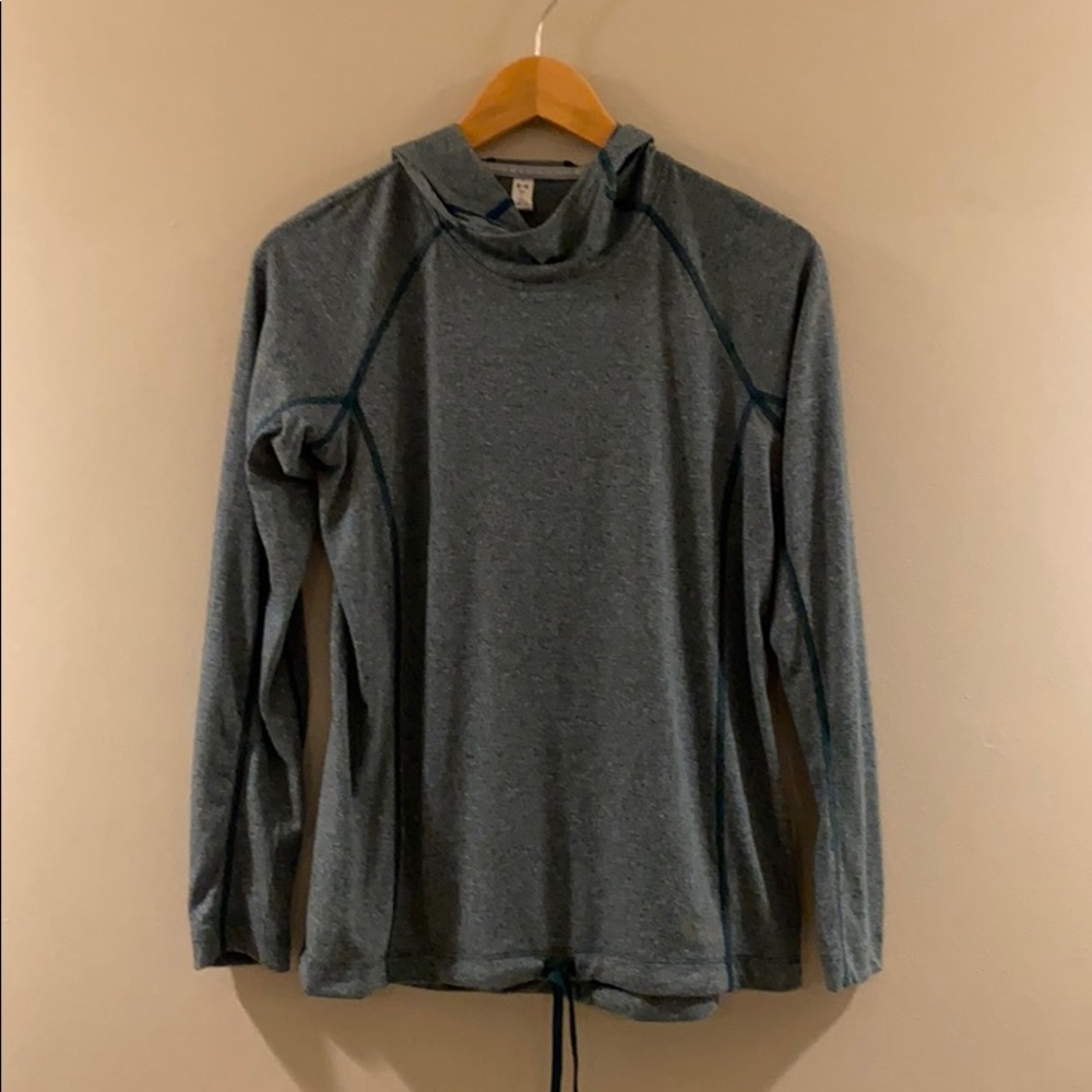 Under Armour S Loose Heat Gear L/S Hooded Top